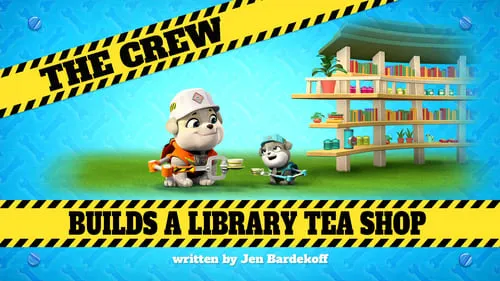 The Crew Builds a Library Tea Shop