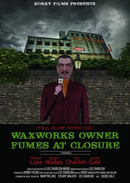 Waxworks Owner Fumes at Closure (movie)