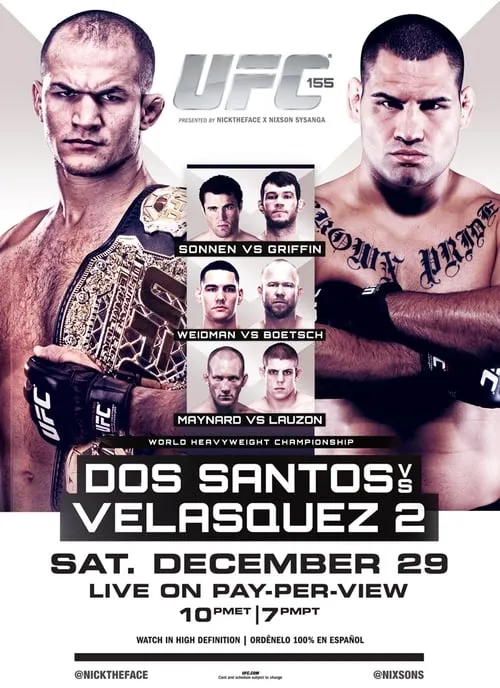 UFC 155: Dos Santos vs. Velasquez 2 (movie)