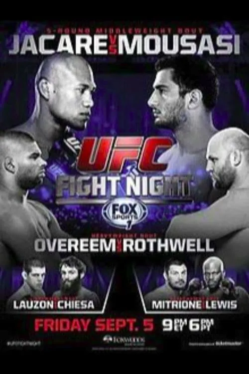 UFC Fight Night 50: Jacare vs. Mousasi (movie)