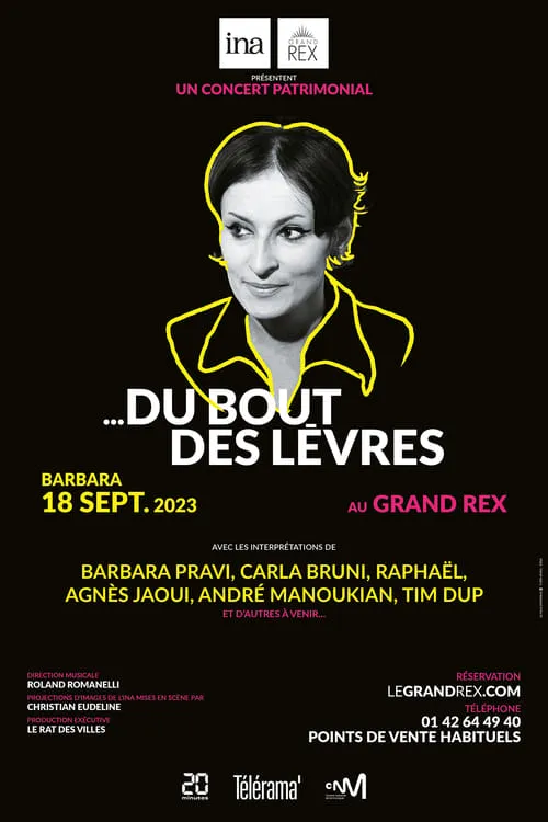 Immortelle Barbara - « …Du bout des lèvres » au Grand Rex à Paris, le 18/09/2023 (фильм)