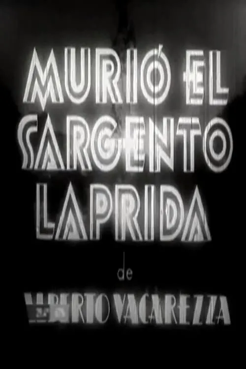 Murió el sargento Laprida (фильм)