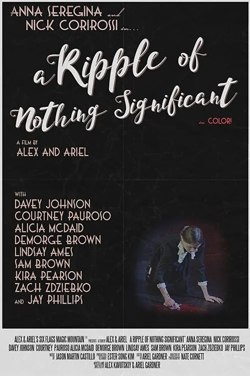 A Ripple of Nothing Significant (фильм)