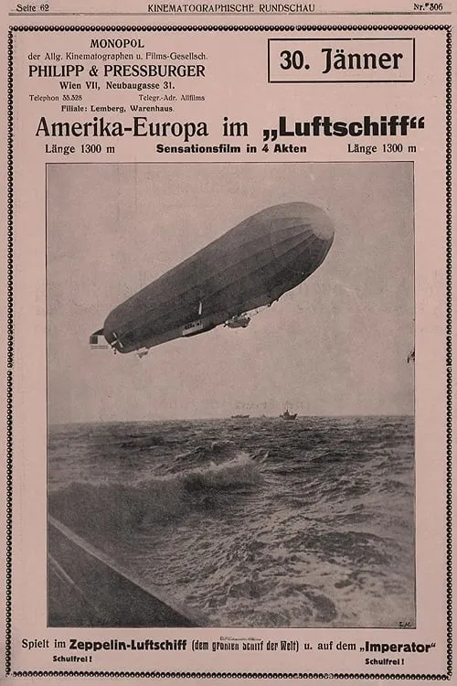 America to Europe in an Airship (movie)