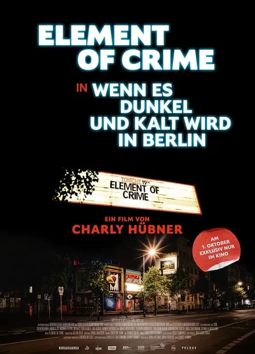 Element of Crime in Wenn es dunkel und kalt wird in Berlin (фильм)