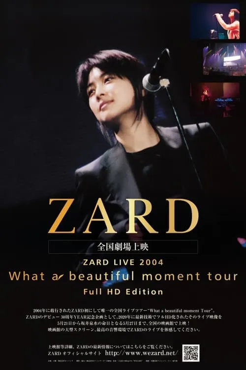 ZARD LIVE 2004“What a beautiful moment”（Full HD Edition） (movie)