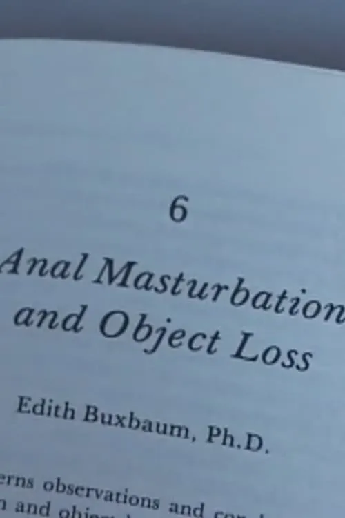 Anal Masturbation and Object Loss