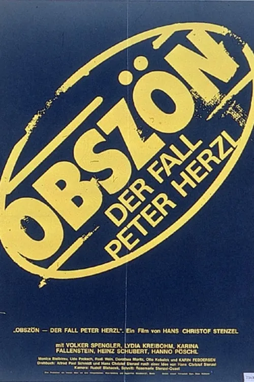 Obszön - Der Fall Peter Herzl (фильм)