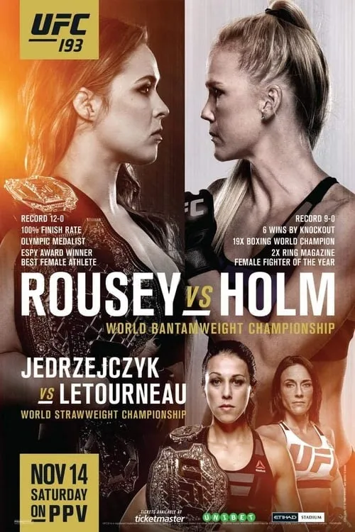 UFC 193: Rousey vs. Holm (movie)