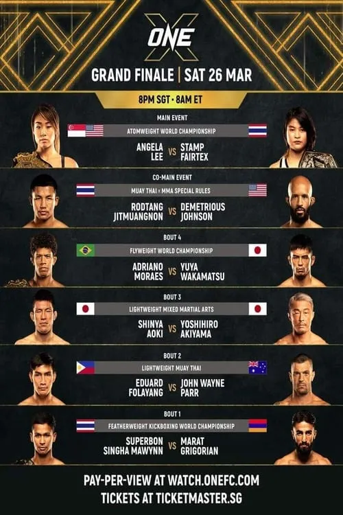 One Championship: X (movie)