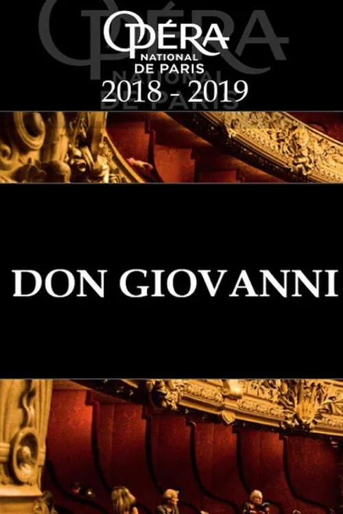 Don Giovanni - Palais Garnier - from June 8 to July 13, 2019 (movie)