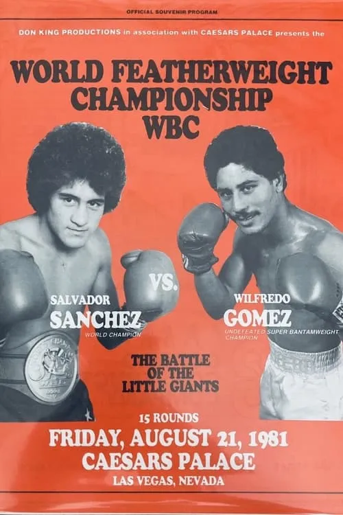 Salvador Sanchez vs. Wilfredo Gomez (movie)