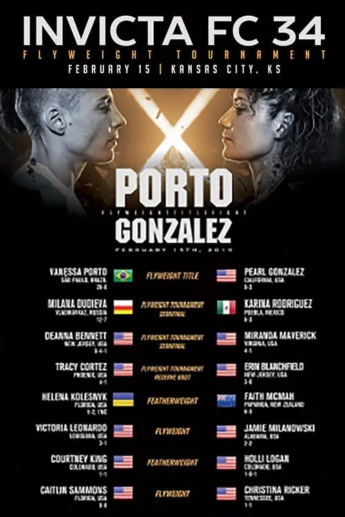 Invicta FC 34: Porto vs. Gonzalez (movie)