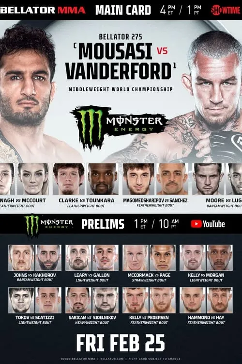 Bellator 275: Mousasi vs. Vanderford (фильм)