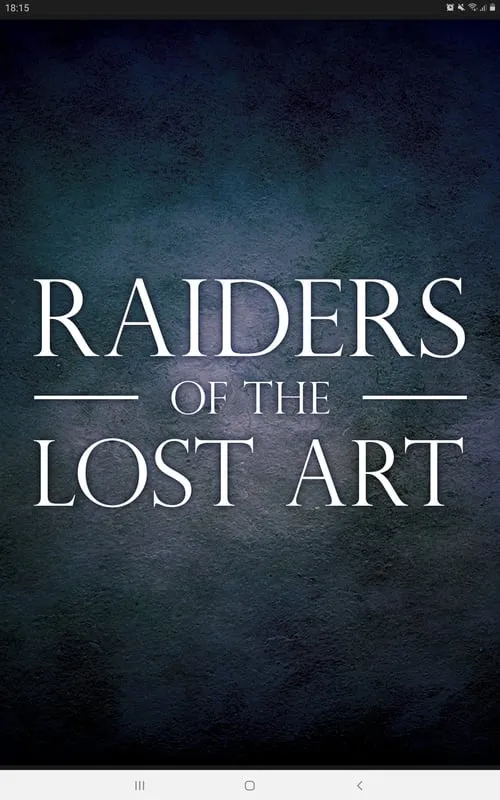 Raiders of the Lost Art