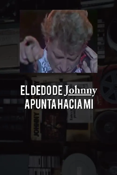 El dedo de Johnny apunta hacia mí