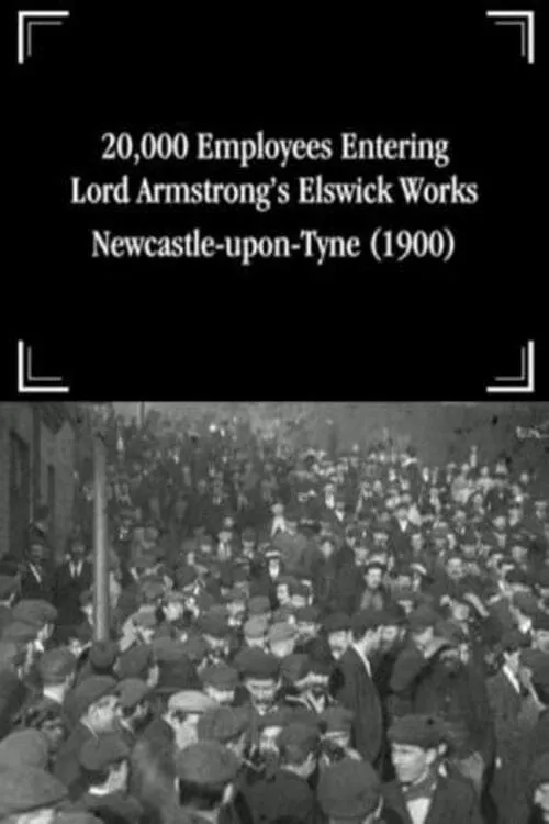 20,000 Employees Entering Lord Armstrong's Elswick Works, Newcastle-upon-Tyne