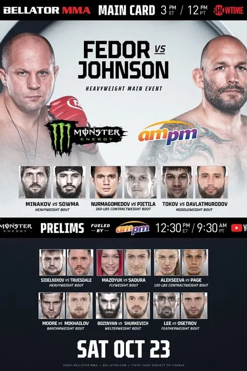 Bellator 269: Fedor vs. Johnson