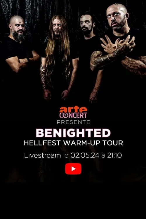 Benighted - Hellfest Warm-Up Tour à la Philharmonie de Paris (movie)