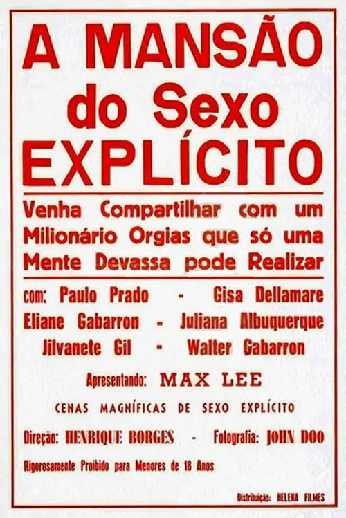 A Mansão do Sexo Explícito