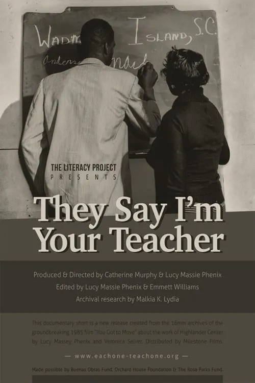 They Say I'm Your Teacher (movie)