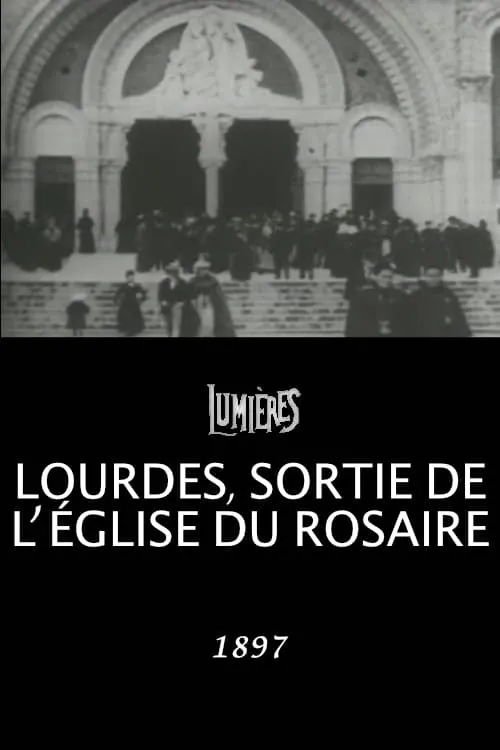 Lourdes, sortie de l'église du Rosaire (фильм)