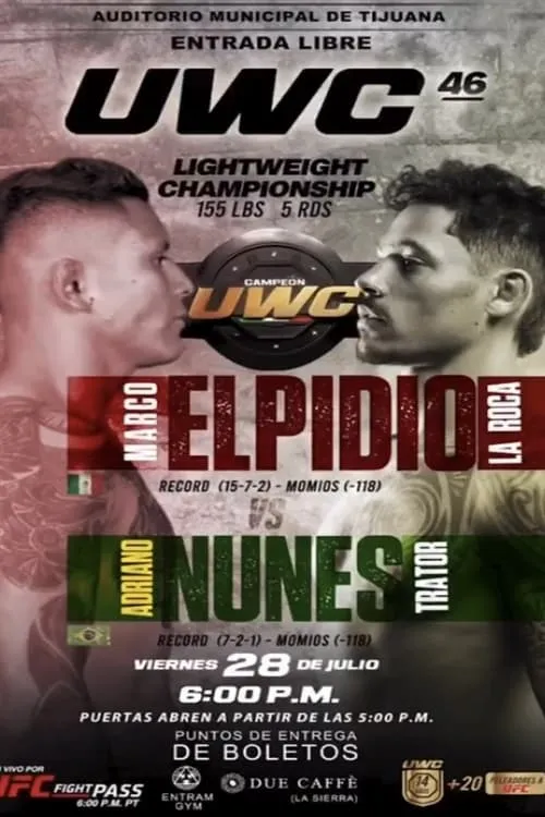 UWC 46: Nunes vs. Elpidio (movie)