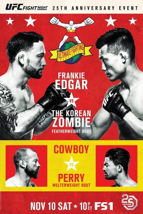 UFC Fight Night  139:  Korean Zombie vs Rodriguez (movie)