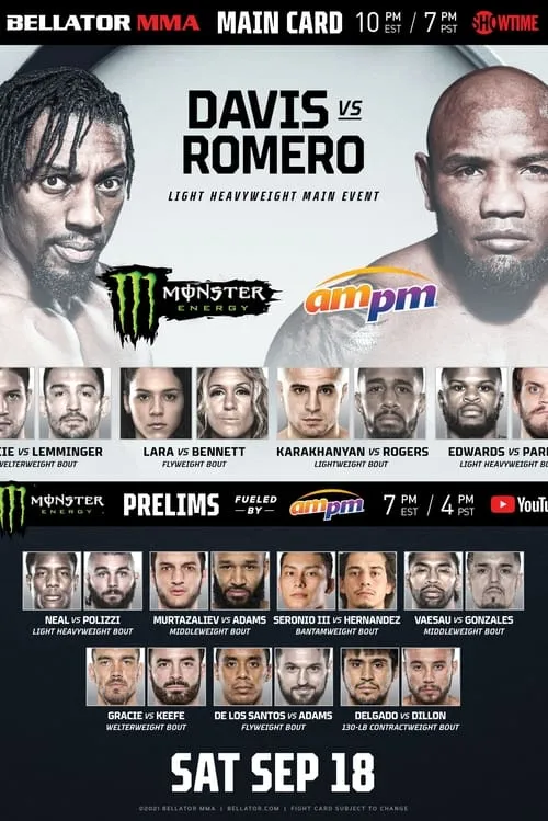 Bellator 266: Davis vs. Romero (movie)