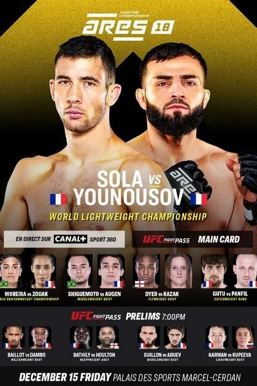 ARES Fighting Championship 18: Sola vs Younousov (movie)