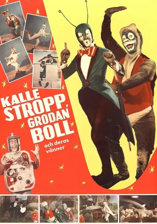 Kalle Stropp, Grodan Boll och deras vänner