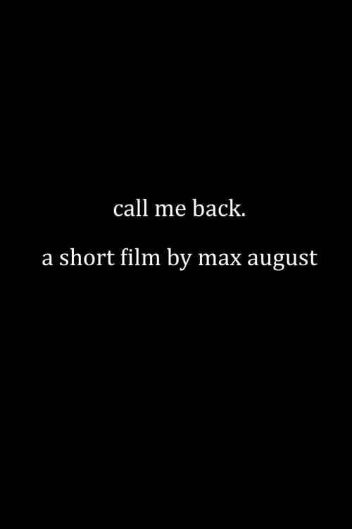 Call Me Back (movie)