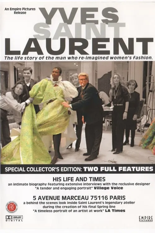 Yves Saint Laurent: 5 Avenue Marceau 75116 Paris (movie)