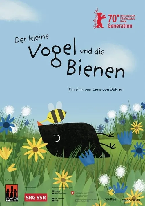 Der kleine Vogel und die Bienen