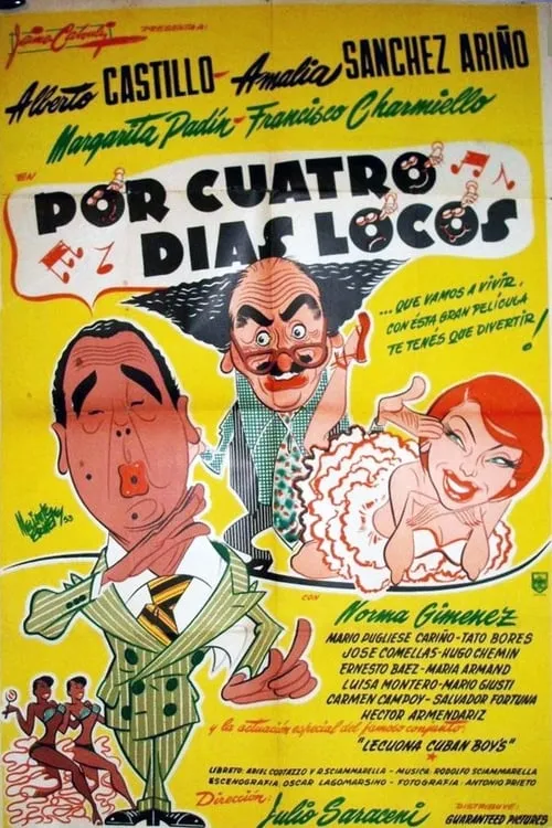 Por cuatro días locos (фильм)