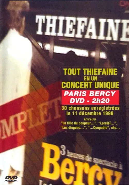 Hubert Félix Thiéfaine-Live Bercy 1998 (movie)