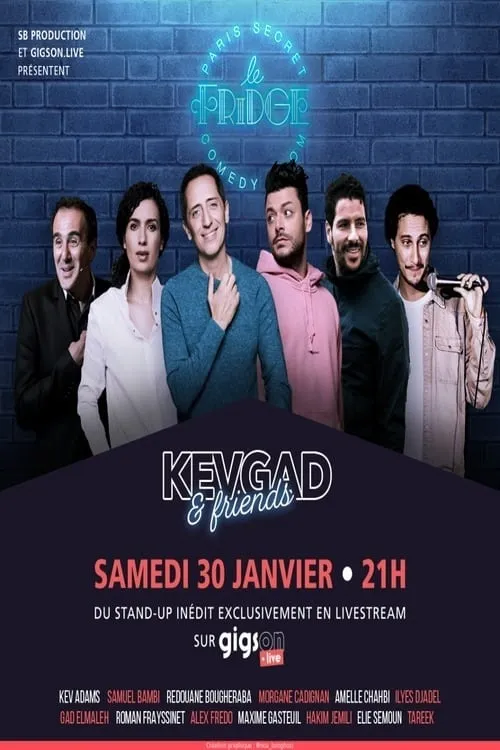 Kevgad & Friends au Fridge Comedy (movie)