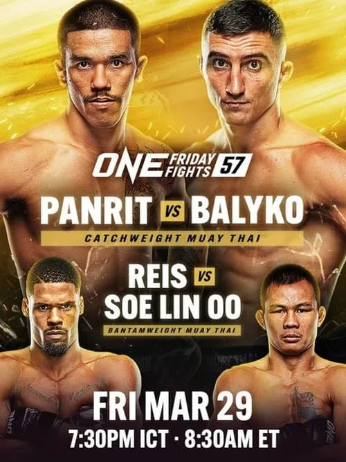 ONE Friday Fights 57: Panrit vs. Balyko