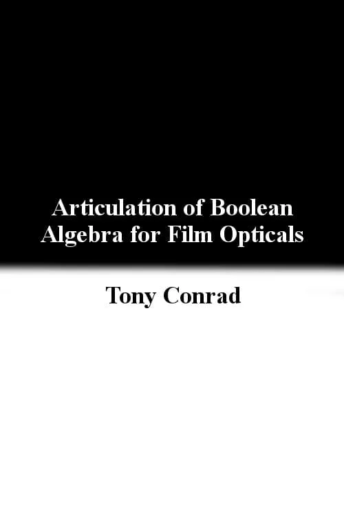 Articulation of Boolean Algebra for Film Opticals (movie)