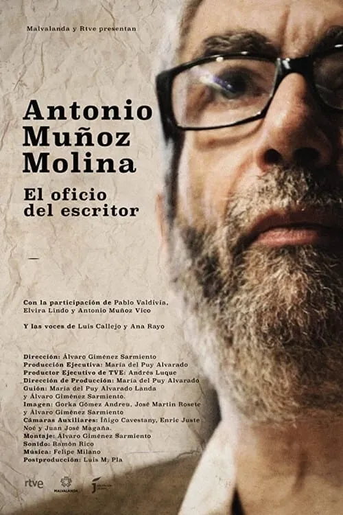 Antonio Muñoz Molina, the Job of the Writer (movie)