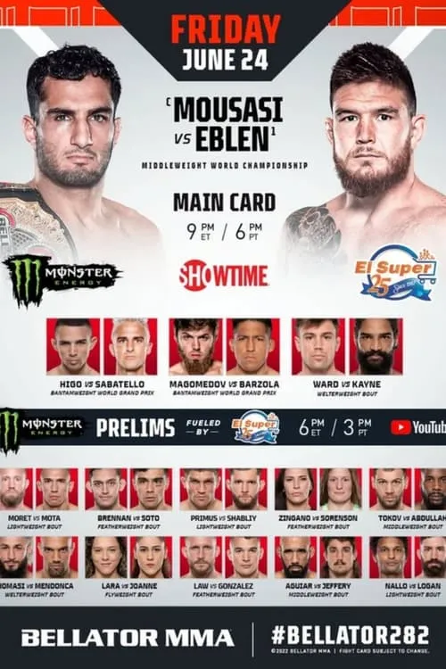 Bellator 282: Mousasi vs. Eblen (movie)