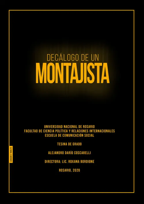 Decálogo de un montajista (фильм)