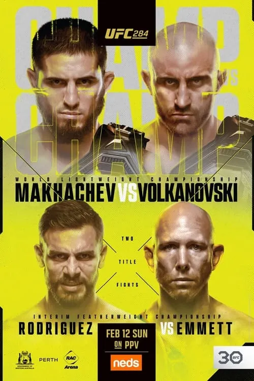 UFC 284: Makhachev vs. Volkanovski (movie)