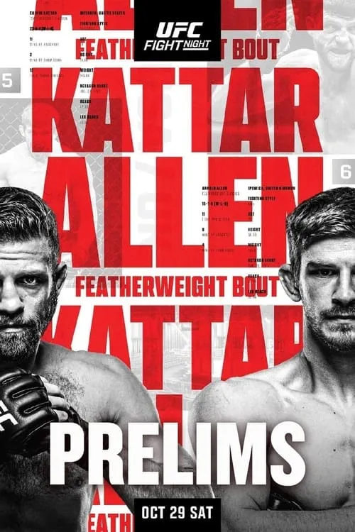 UFC Fight Night 213: Kattar vs. Allen (movie)