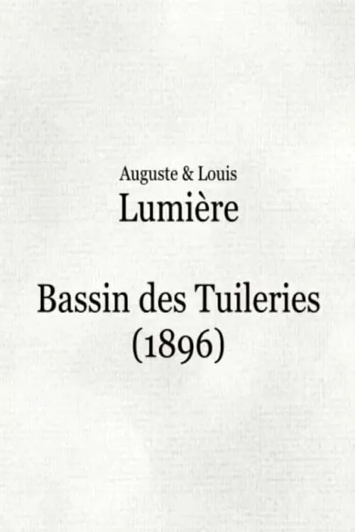 Bassin des Tuileries (movie)