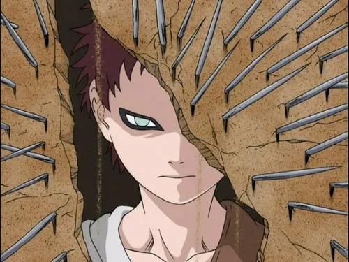 Akamaru Trembles: Gaara's Cruel Strength!