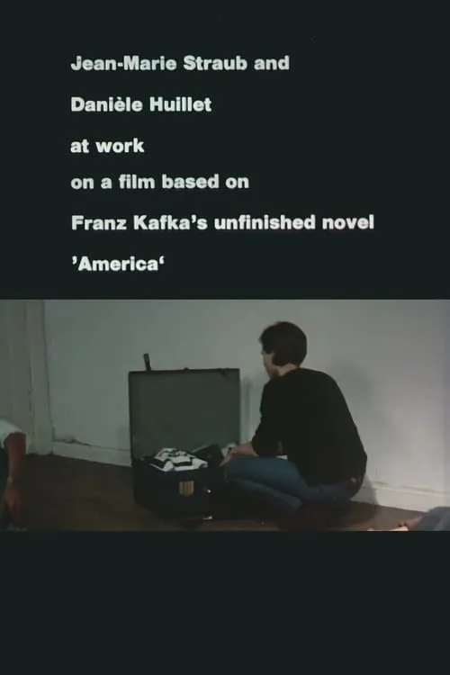 Jean-Marie Straub und Danièle Huillet bei der Arbeit an einem Film nach Franz Kafkas Romanfragment Amerika (фильм)