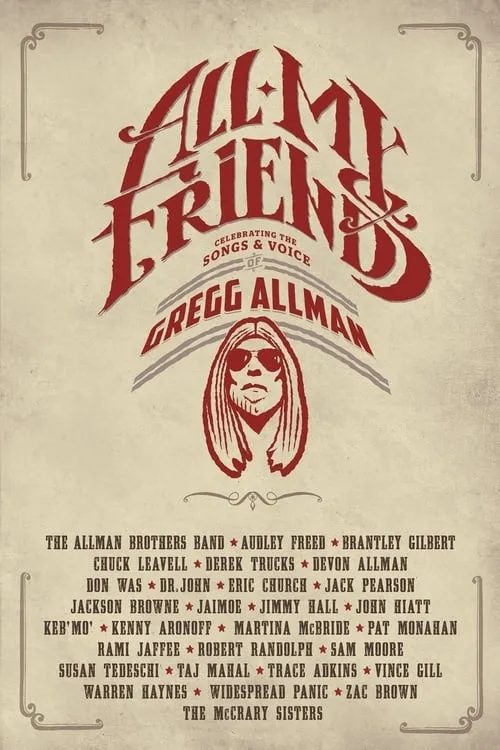 All My Friends - Celebrating the Songs & Voice of Gregg Allman (movie)