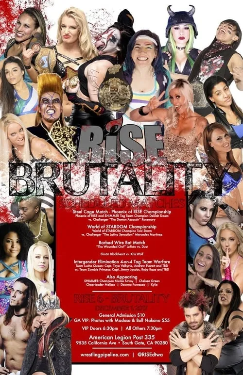 RISE Wrestling. RISE 6 Brutality (фильм)