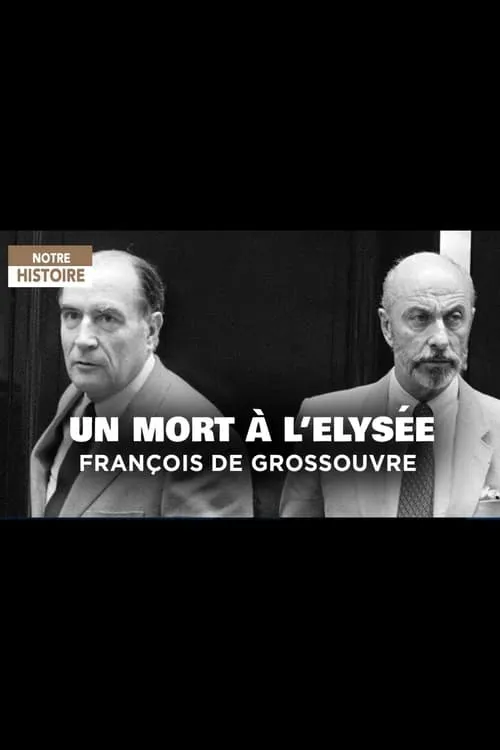 Un mort à L'Elysée: François de Grossouvre (movie)